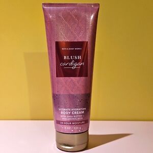 New Bath & Body Works Blush Cardigan Body Cream